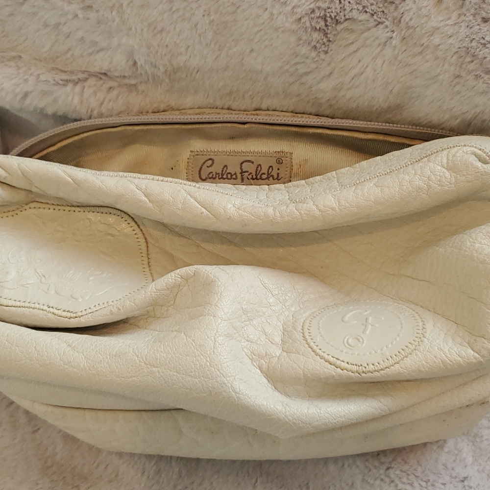 Carlos Falchi vintage bone leather bag - Picture 4 of 4